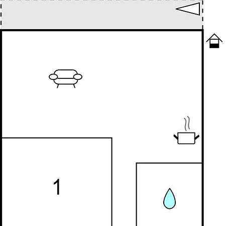 Сasa de vacaciones Awesome In Fassbergheidesee